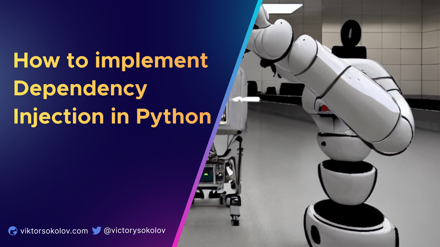 How to implement  Dependency Injection in Python